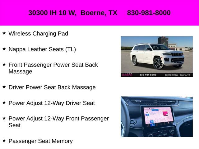 2023 Jeep Grand Cherokee L Overland 4x4