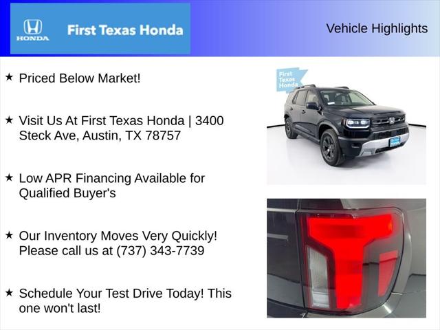 2026 Honda Passport AWD RTL Towing