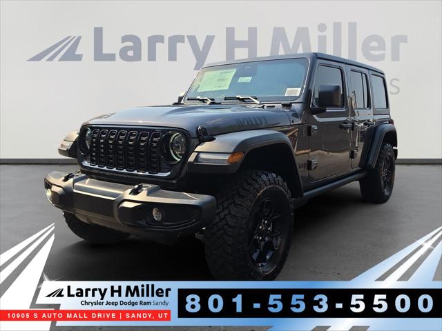2026 Jeep Wrangler WRANGLER 4-DOOR WILLYS 2026 Jeep Wrangler WRANGLER 4-DOOR WILLYS