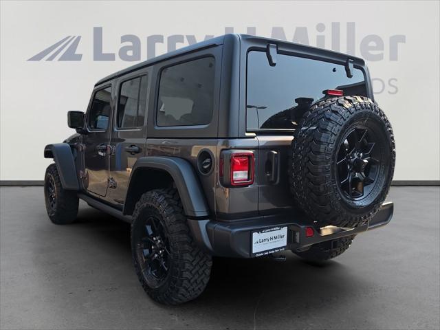 2026 Jeep Wrangler WRANGLER 4-DOOR WILLYS 2026 Jeep Wrangler WRANGLER 4-DOOR WILLYS