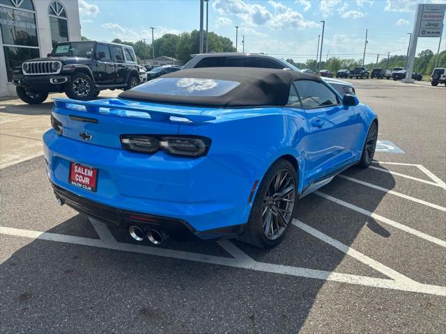 2022 Chevrolet Camaro RWD Convertible ZL1