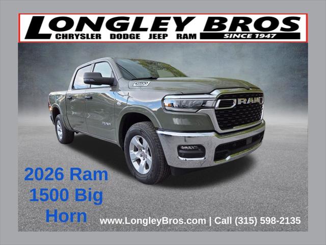2026 Ram 1500 Big Horn Crew Cab 4x4 5'7" Box for sale in Fulton, NY