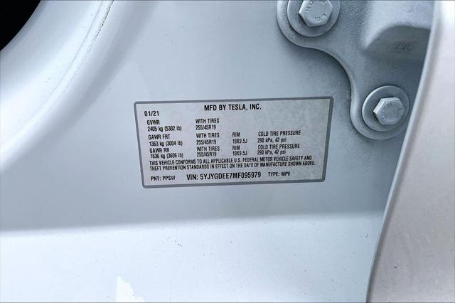 2021 Tesla Model Y Long Range Dual Motor All-Wheel Drive
