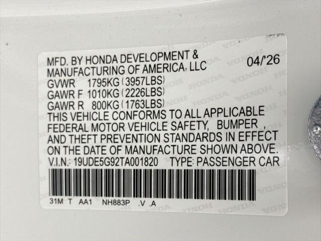 2026 Acura Integra FWD Type S