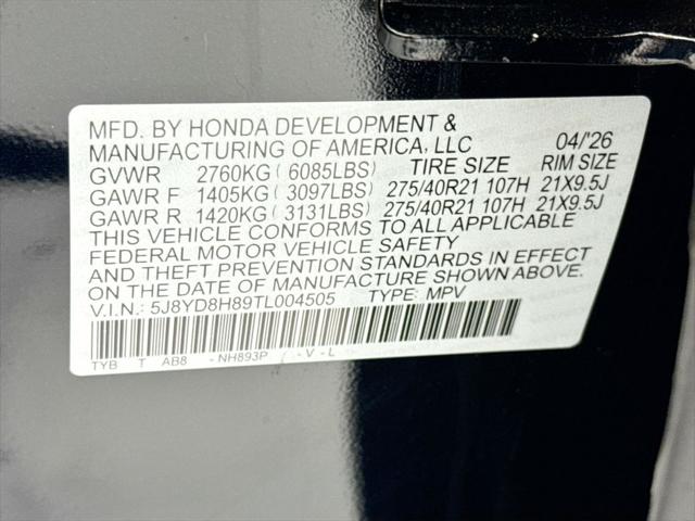 2026 Acura MDX Type S Advance Package
