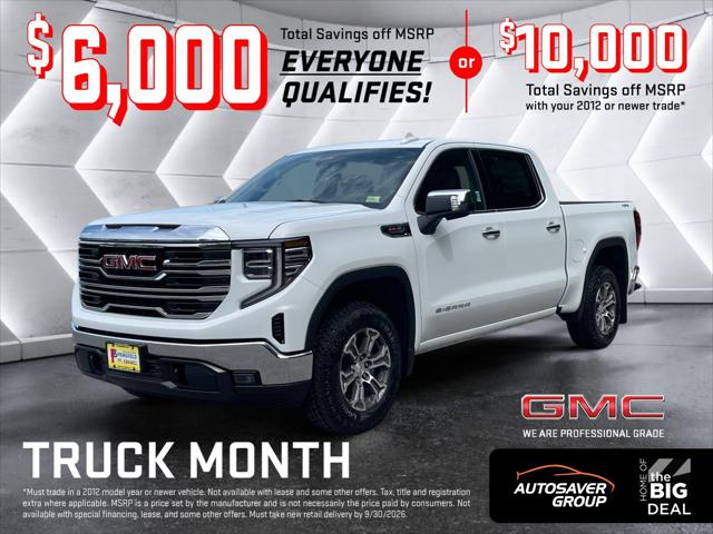 2026 GMC Sierra 1500 Crew Cab, Short Bed, SLT, 4WD for sale in North Springfield, VT