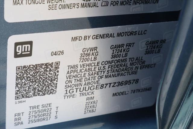 2026 GMC Sierra 1500 Crew Cab, Short Bed, Denali, 4WD