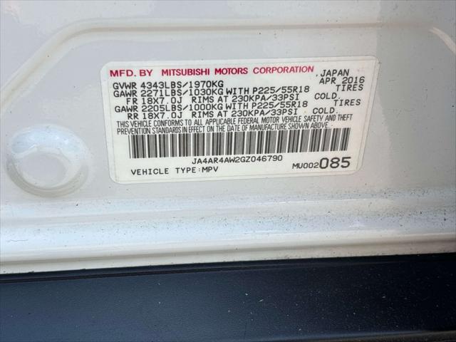 2016 Mitsubishi Outlander Sport 2.4 GT