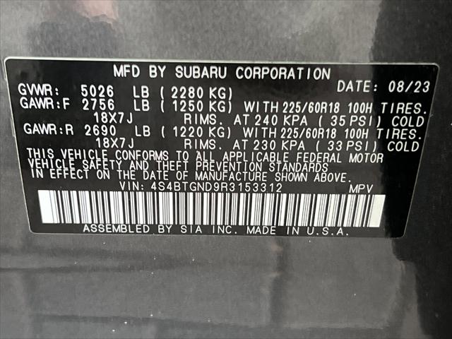 2024 Subaru Outback Limited XT