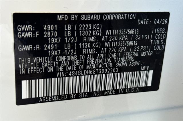 2026 Subaru Forester Sport