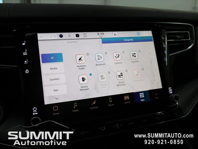2026 Jeep Grand Wagoneer L Summit Obsidian 4x4