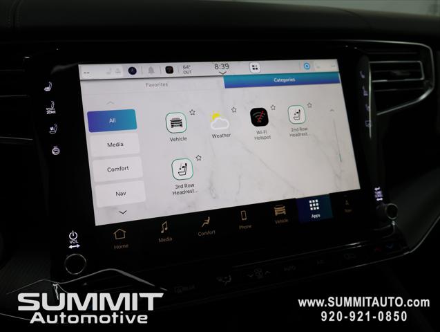 2026 Jeep Grand Wagoneer L Summit Obsidian 4x4