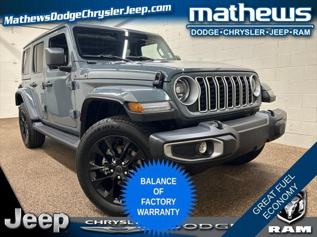 2025 Jeep Wrangler 4xe Sahara 4xe for sale near Marion, OH