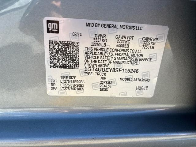 2025 GMC Sierra 3500HD 4WD Crew Cab Long Bed SLT