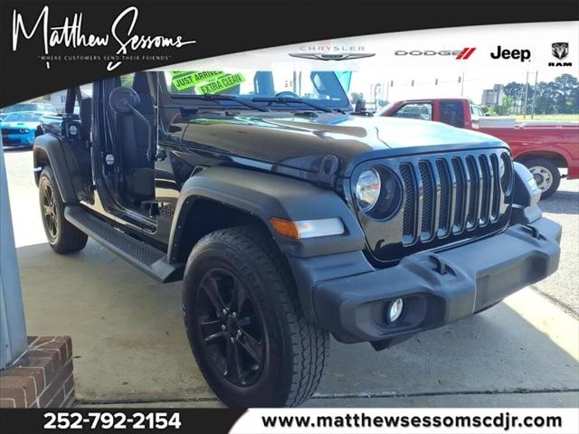 2022 Jeep Wrangler Unlimited Sport Altitude 4x4 for sale in Williamston, NC
