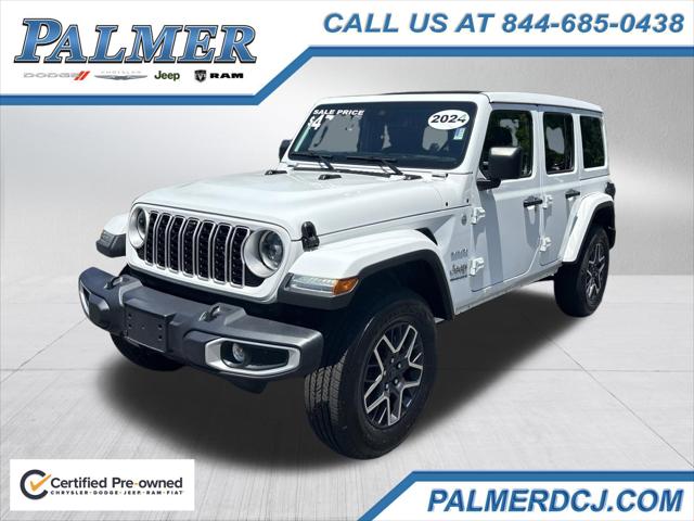 2024 Jeep Wrangler 4-Door Sahara 4x4 for sale in Roswell, GA