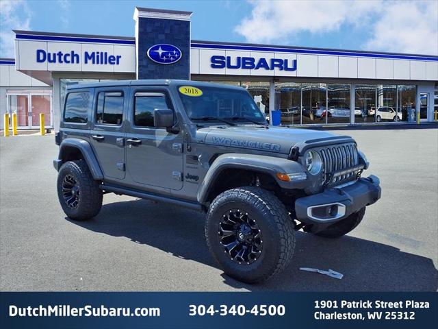 2018 Jeep Wrangler Unlimited Sahara 4x4 for sale in Charleston, WV