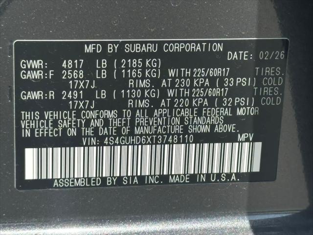 2026 Subaru Crosstrek Premium