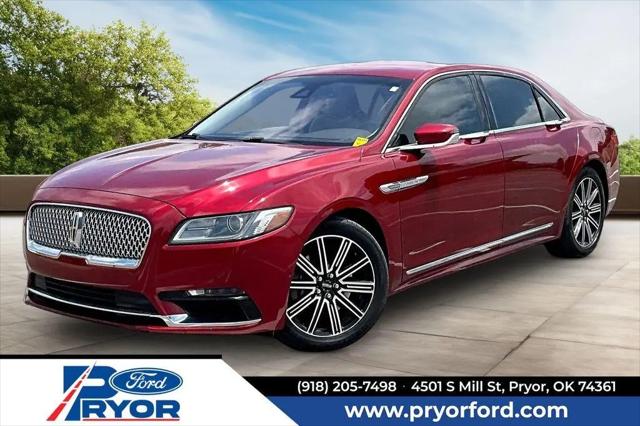2017 Lincoln Continental Reserve for sale in Pryor, OK