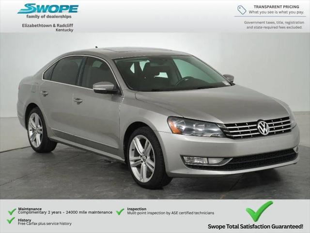 2014 Volkswagen Passat 2.0L TDI SEL Premium for sale in Elizabethtown, KY