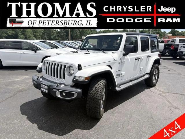 2019 Jeep Wrangler Unlimited Sahara 4x4 for sale in Petersburg, IL