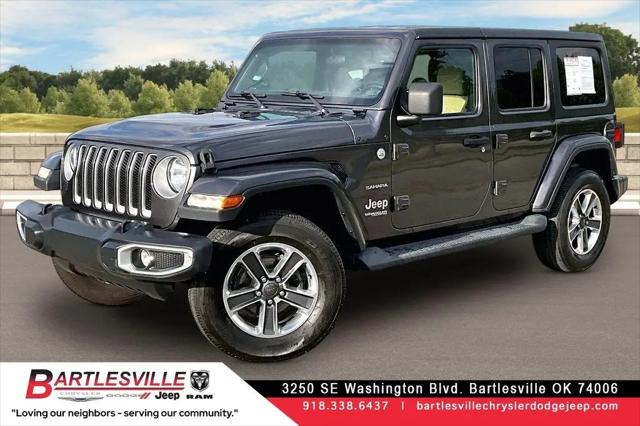 2021 Jeep Wrangler Sahara 4x4 for sale in Bartlesville, OK