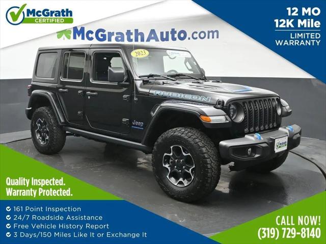 2023 Jeep Wrangler 4xe Rubicon 4x4 for sale in Cedar Rapids, IA
