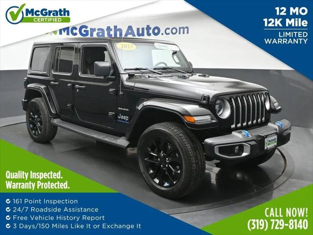 2023 Jeep Wrangler 4xe Sahara 4x4 for sale in Cedar Rapids, IA