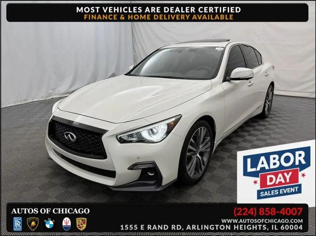 2021 INFINITI Q50 SENSORY AWD for sale in Arlington Heights, IL