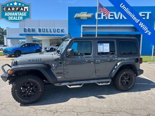 2020 Jeep Wrangler Willys 4x4 for sale in Rocky Mount, NC