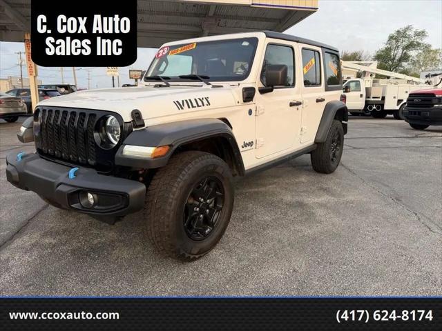 2023 Jeep Wrangler 4xe 4x4 for sale in Joplin, MO