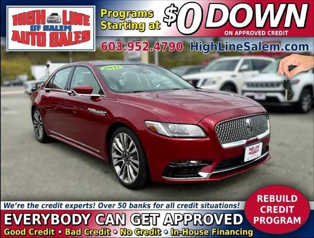 2017 Lincoln Continental Reserve for sale in Salem, NH