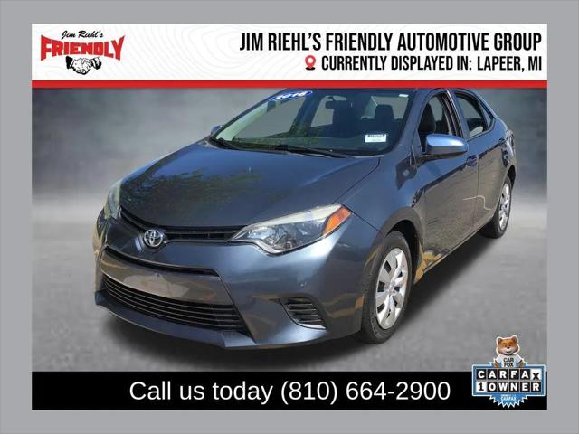 2016 Toyota Corolla LE for sale in Lapeer, MI