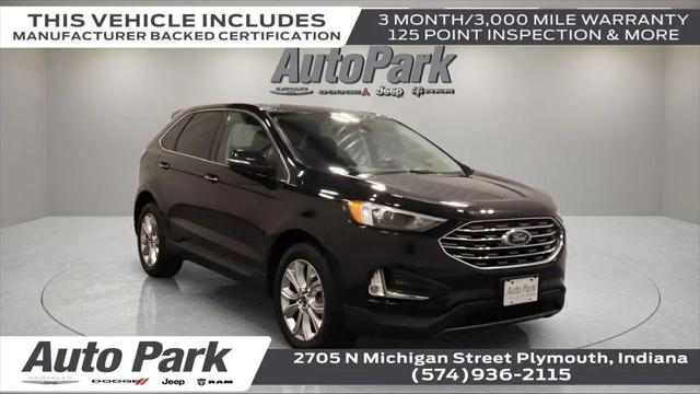 2022 Ford Edge Titanium for sale in PLYMOUTH, IN