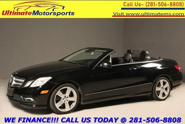 2011 Mercedes-Benz E-CLASS E 550 2011 E 550 P2 CONVERTIBLE NAV SPORT HARMAN 72K MLS for sale in Houston, TX