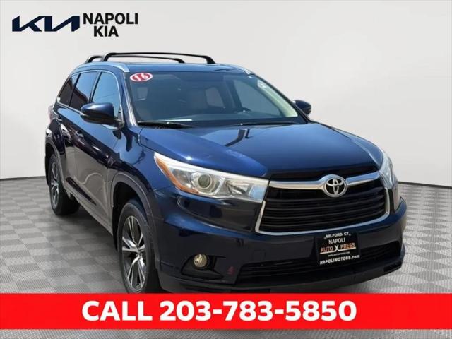 2016 Toyota Highlander XLE V6 for sale in Milford, CT