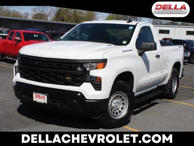 2025 Chevrolet Silverado 1500 4WD Regular Cab Standard Bed WT for sale in Plattsburgh, NY