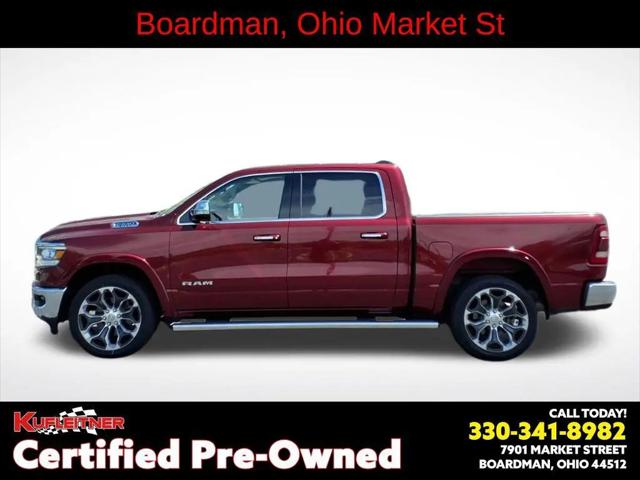 2019 Ram 1500 Laramie Crew Cab 4x4 5'7" Box for sale in Youngstown, OH