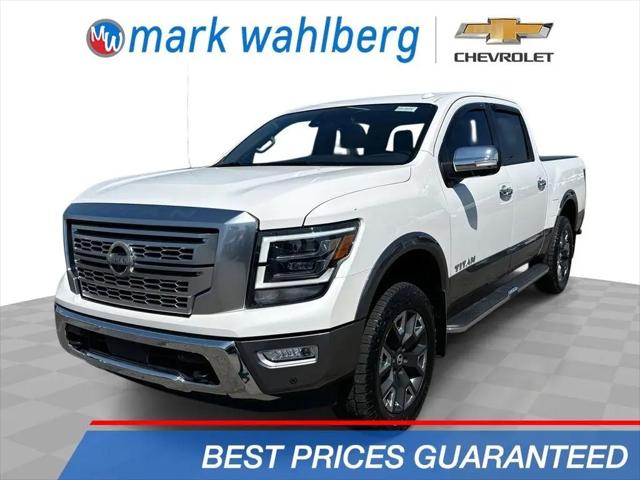 2021 Nissan Titan Crew Cab Platinum Reserve 4x4 for sale near Columbus, OH