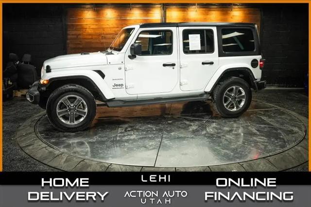 2023 Jeep Wrangler 4-Door Sahara 4x4 for sale in Lehi, UT