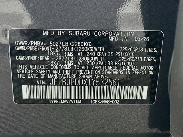 2026 Subaru Outback Limited