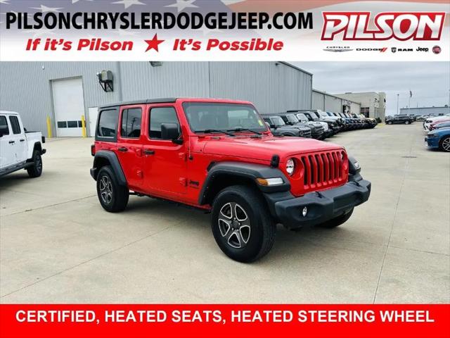 2022 Jeep Wrangler Unlimited Sport S 4x4 for sale in Mattoon, IL