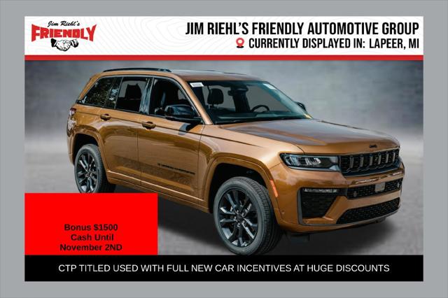 2026 Jeep Grand Cherokee Limited Reserve 4x4 for sale in Lapeer, MI