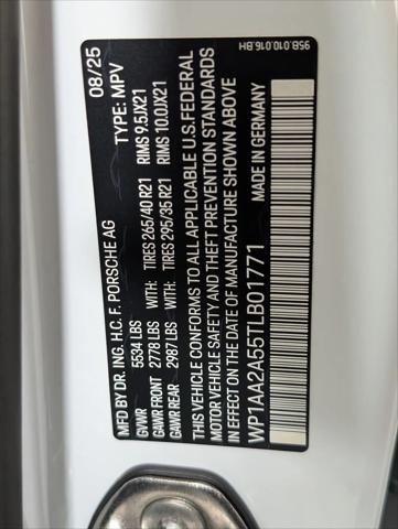 2026 Porsche Macan Macan
