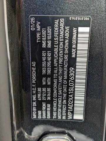 2025 Porsche Macan Electric Macan Electric