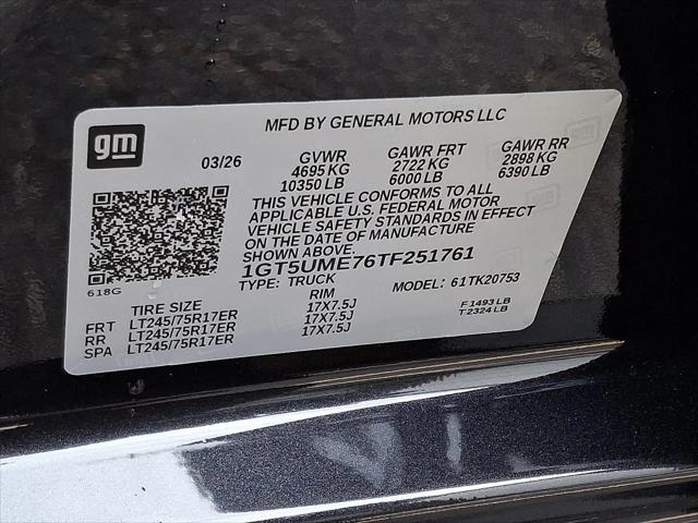 2026 GMC Sierra 2500HD Double Cab, Standard Bed, SLE, RWD