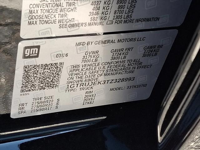 2026 GMC Sierra 1500 Double Cab, Standard Bed, Elevation, 4WD
