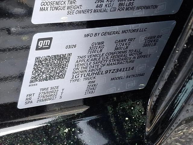 2026 GMC Sierra 1500 Crew Cab, Short Bed, Denali Ultimate, 4WD