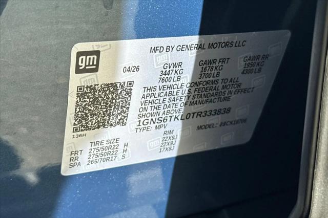 2026 Chevrolet Tahoe 4WD High Country