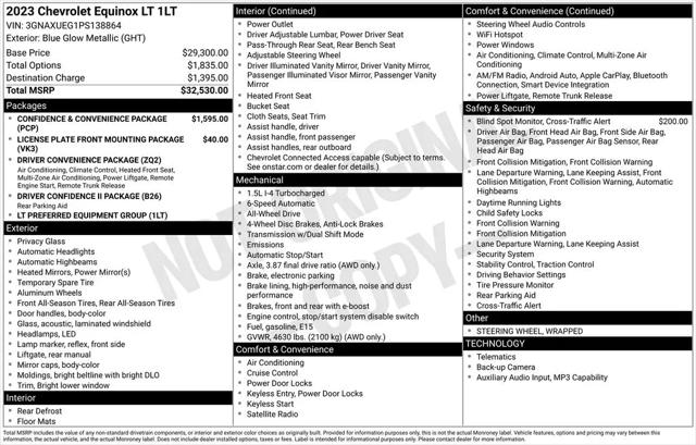 2023 Chevrolet Equinox AWD LT